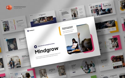 Mindgrow - Modello di PowerPoint per l&amp;#39;istruzione