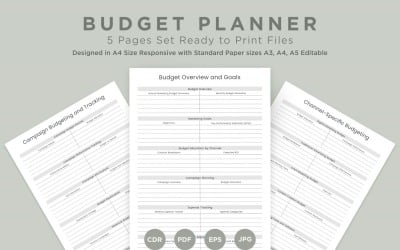 Budget Planning Pages Set V-07