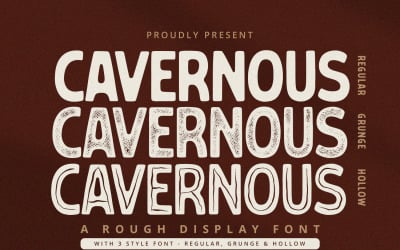 Cavernous - Rough Display