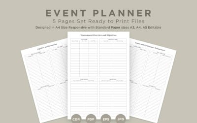 Event Planning Pages Set V-11