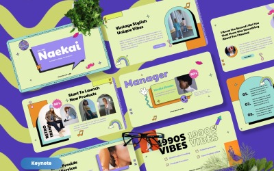 Naekai - Шаблон основного доклада по брендингу