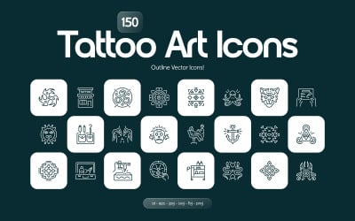 Современные татуировки Art Line минусы