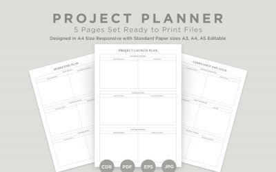 Project Planning Pages Set V-06