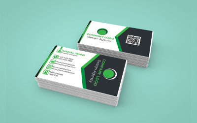 Modern Business Card Custom Professional Design 180