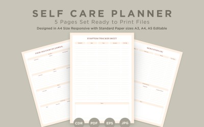 Self Care Planning Pages Set V-11