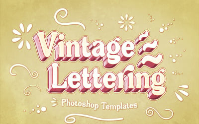 Elegant Retro Text Effects