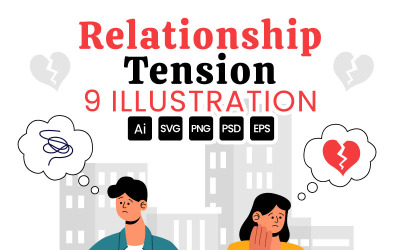 9 Relationship Tension Illustration
