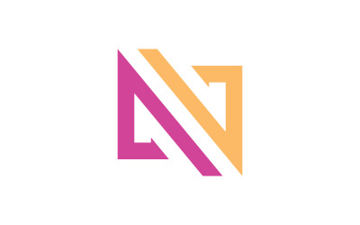 N Logo Design and template. Creative N leaf  icon initials based Letters in vector.11
