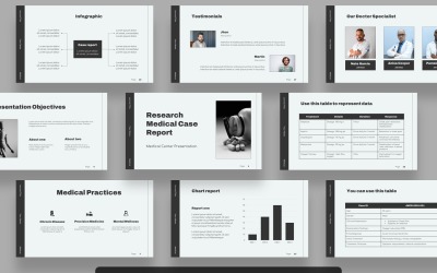Ricerca caso medico Google Slides