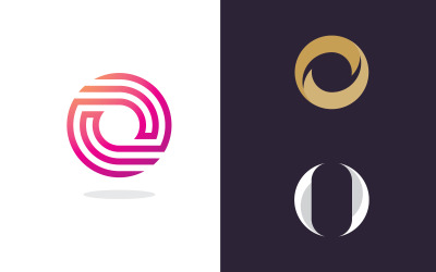 Letter O logo vector template, Creative Circle logo Letter initial logo design 13