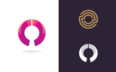 Letter O logo vector template, Creative Circle logo Letter initial logo design 14