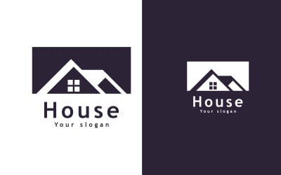 Real Estate Vector Logo Template, Modern House and property logo 11