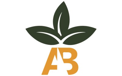 The leave logo for company