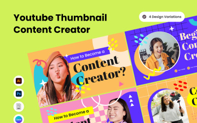 Content Creator Thumbnail Design
