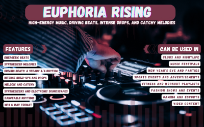 Euphoria Rising - Energetic beats, synthesized melodies
