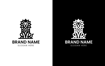 King Lion mascot logo-12-550