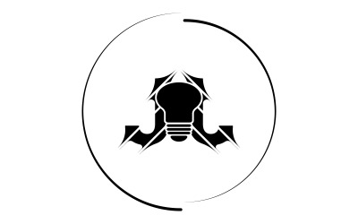 Nowoczesny styl cięcia JJ letter vector logo design z żarówką. Projekt logo w stylu koncepcji technologii.