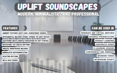 Uplift Soundscapes - lätta melodier och subtila rytmer