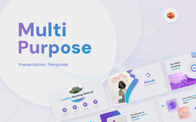 Blended – Çok Amaçlı PowerPoint Şablonu