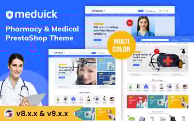 Meduick - Farmácia e Tema Médico Prestashop Responsivo