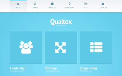 Qualtex WordPress-Theme