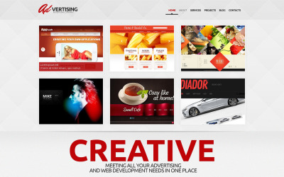 Reklam Şirketi WordPress Teması