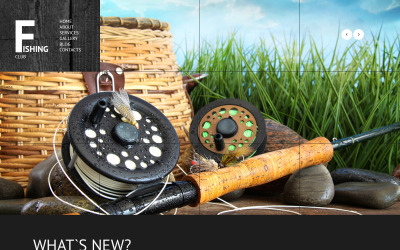 Responsive WordPress thema over Visserij №47019