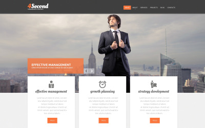 Szablon Drupal Solution for Management Corp Drupal Template #47067