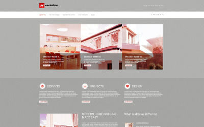 Thème WordPress adaptatif à l'architecture