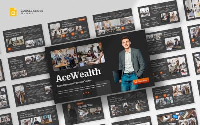 Acewealth - Modello di Google Slides per società finanziaria