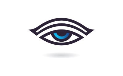 Creative Concept Eyes logo Design Template, eye care logo icon0