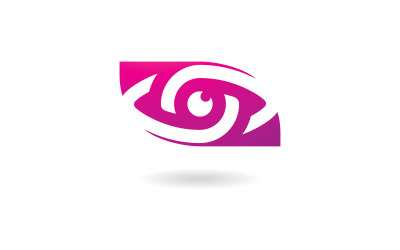Creative Concept Eyes logotyp designmall, eye care logo icon6