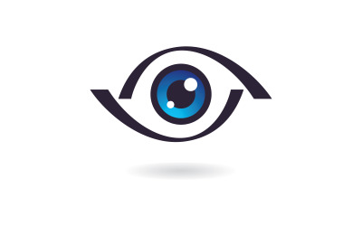 Creative Concept Eyes logotyp designmall, ögonvårdslogoikon 2