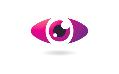 Creative Concept Eyes logotyp designmall, ögonvårdslogoikon 5