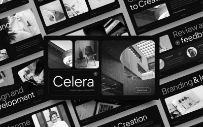 Celera - Szablon PowerPoint dla agencji kreatywnej