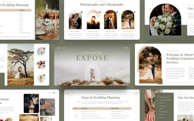 Expose – Esküvői Keynote sablon