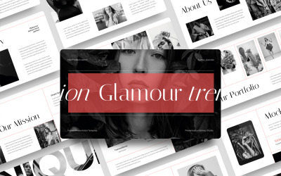 Glamour - Mode-PowerPoint-Vorlage