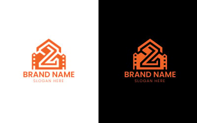 Letter Z real estate logo-12-563
