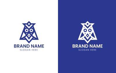 Owl mascot vector logo-12-561