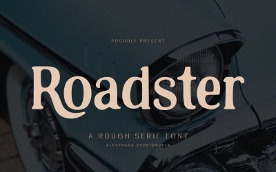 Roadster - Font di visualizzazione grezza