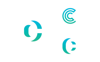 C Logo Design and template. Creative C icon initials based Letters in vector.  13