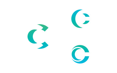 C Logo Design and template. Creative C icon initials based Letters in vector.  14