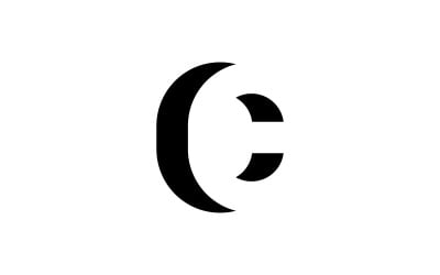 Diseño y plantilla de logotipo C. Icono C creativo con las iniciales en formato vectorial. 11