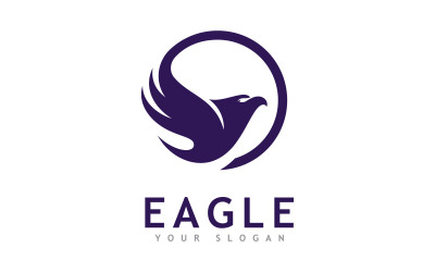 Eagle Logo Vector, Creative eagle icon Template illustration 0