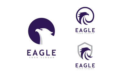 Eagle Logo Vector, Creative eagle icon Template illustration 14