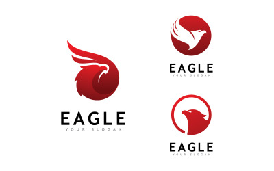 Eagle Logo Vector, Creative eagle icon Template illustration 15