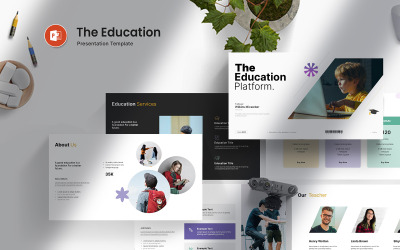 Samrt Education Шаблон презентації PowerPoint