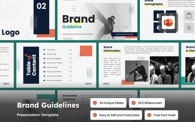 PowerPoint-presentatie over richtlijnen voor modemerken