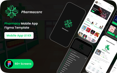 Pharmacare | Pharmacy Mobile App | UI Template