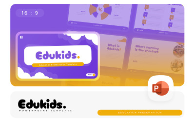 Edukids – PowerPoint-Vorlage zum Thema Bildung